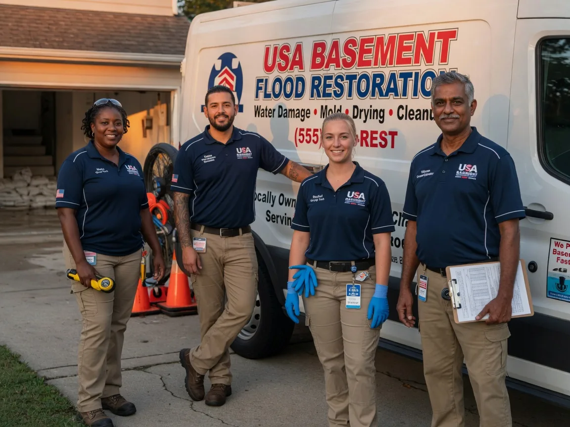 Basement Flood Cleanup company in Montrose, SD
